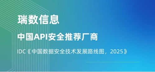 瑞數信息獲評API安全推薦廠商，入選IDC中國數據安全技術發展路線圖，展望2025信息技術咨詢服務新篇章